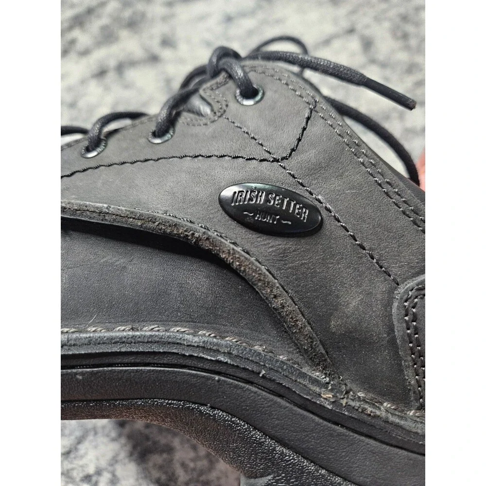 Red Wing Irish Setter Borderland 3865 Black Men’s Oxford Shoes Boots Size 8